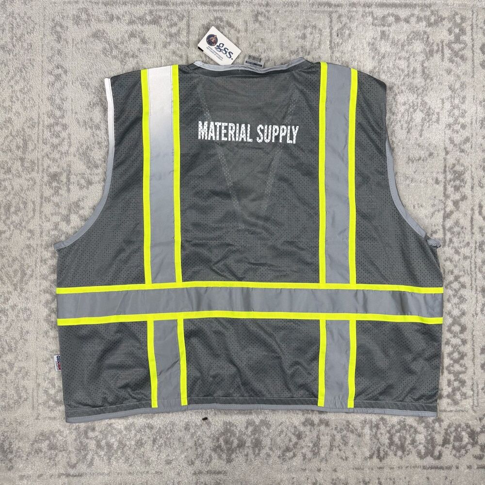 NEW Rivian High Visibility Vest - Material Supply Size 4XL / 5XL